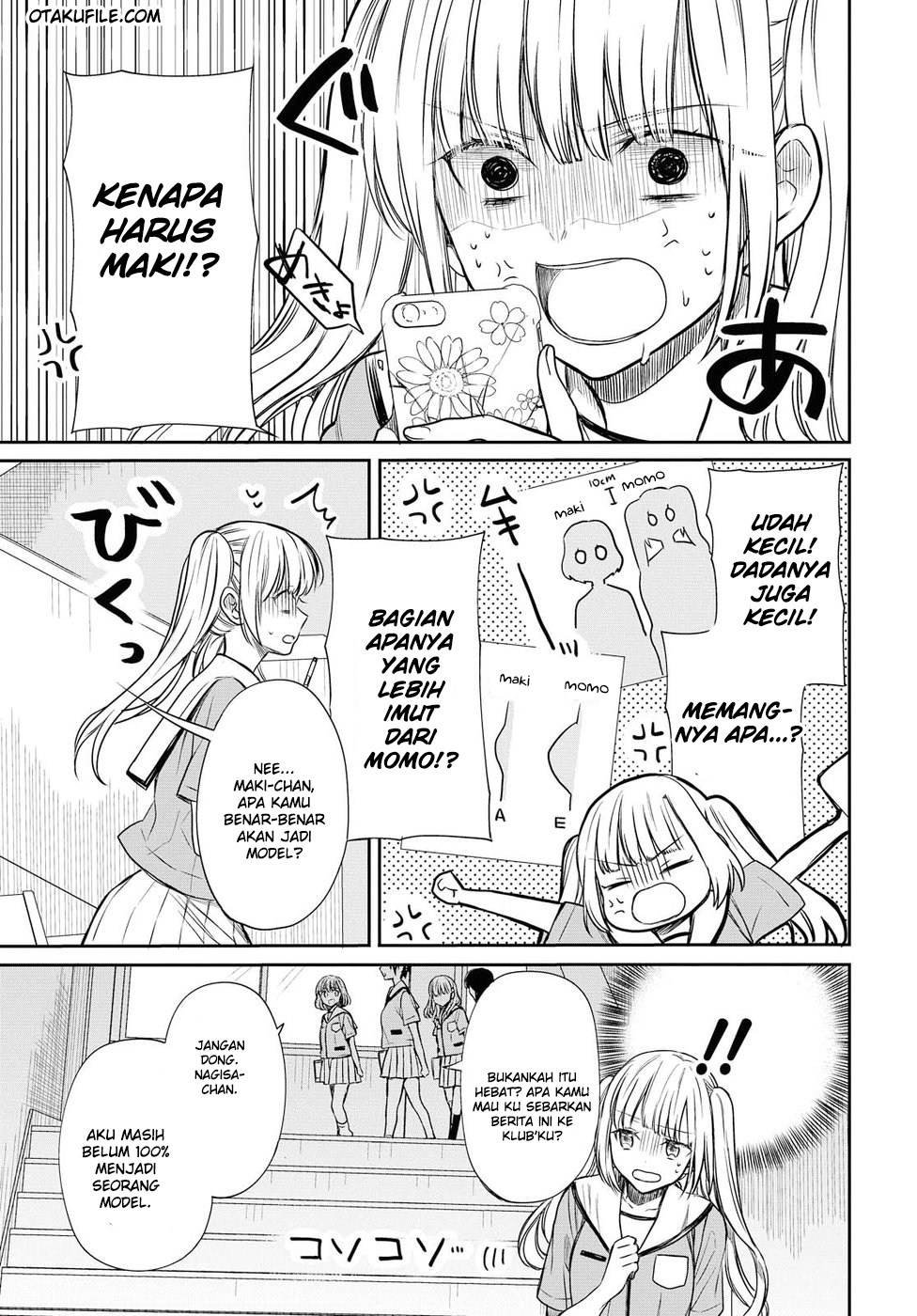 1-nen A-gumi no Monster chapter 8 halaman 7