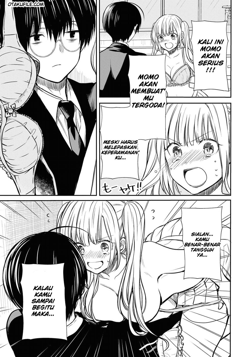 1-nen A-gumi no Monster chapter 8 halaman 17