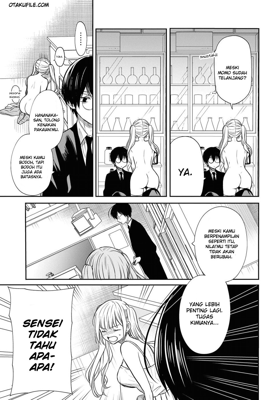 1-nen A-gumi no Monster chapter 8 halaman 19