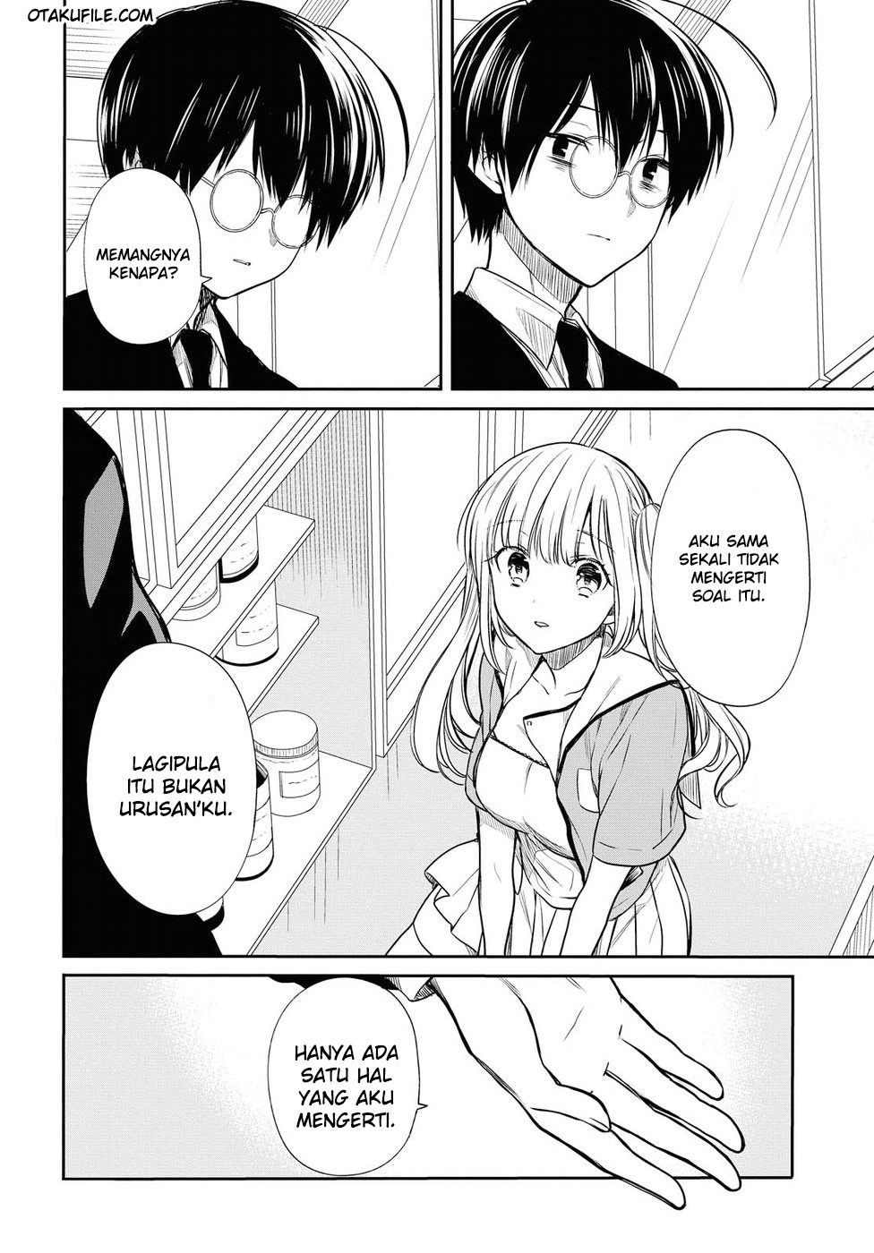 1-nen A-gumi no Monster chapter 8 halaman 22