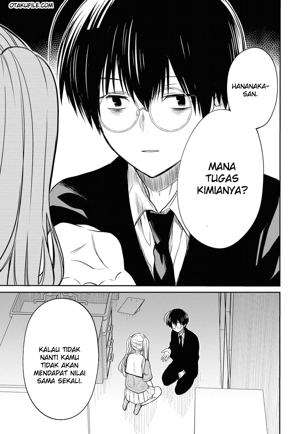 1-nen A-gumi no Monster chapter 8 halaman 23