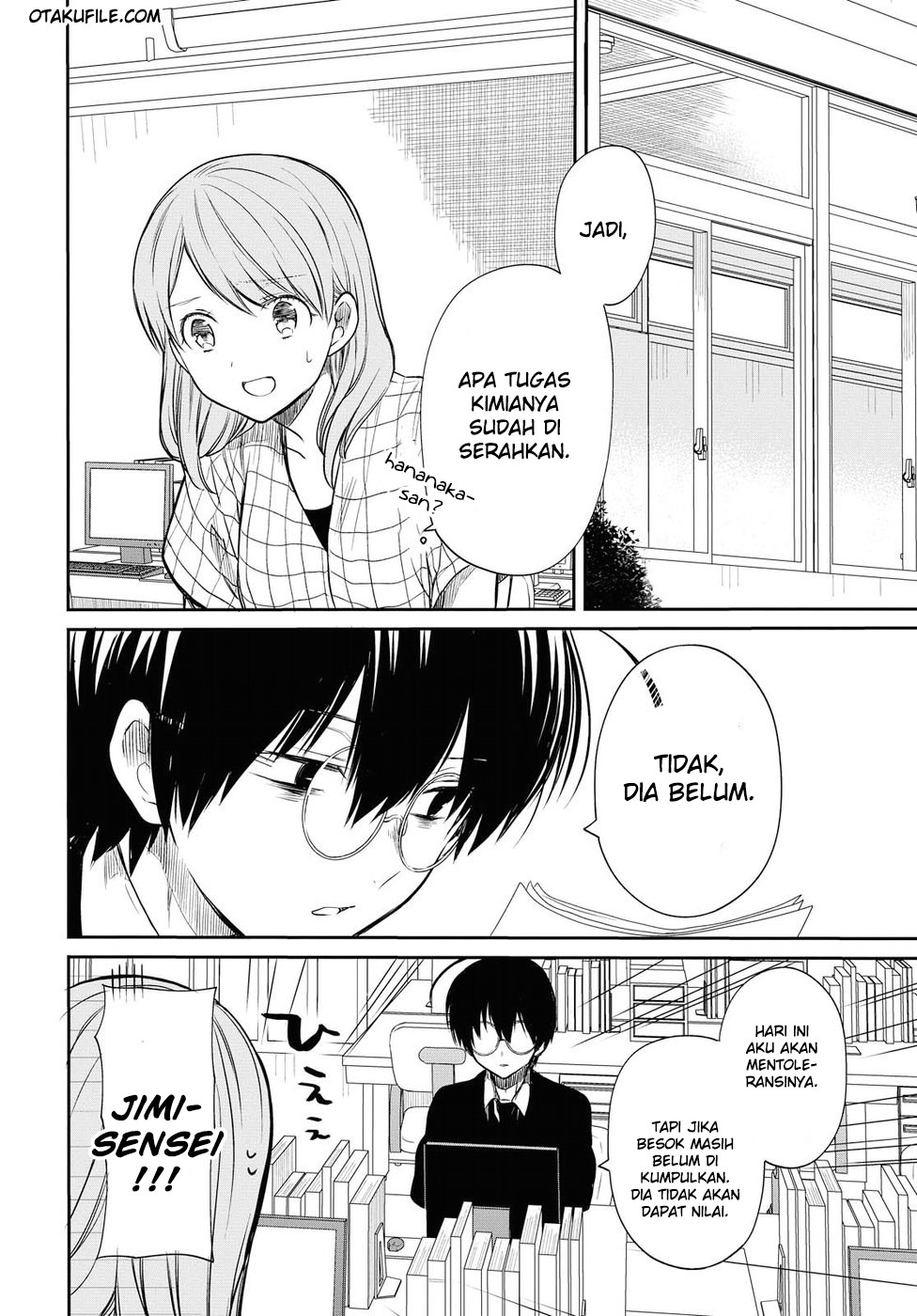 1-nen A-gumi no Monster chapter 8 halaman 24