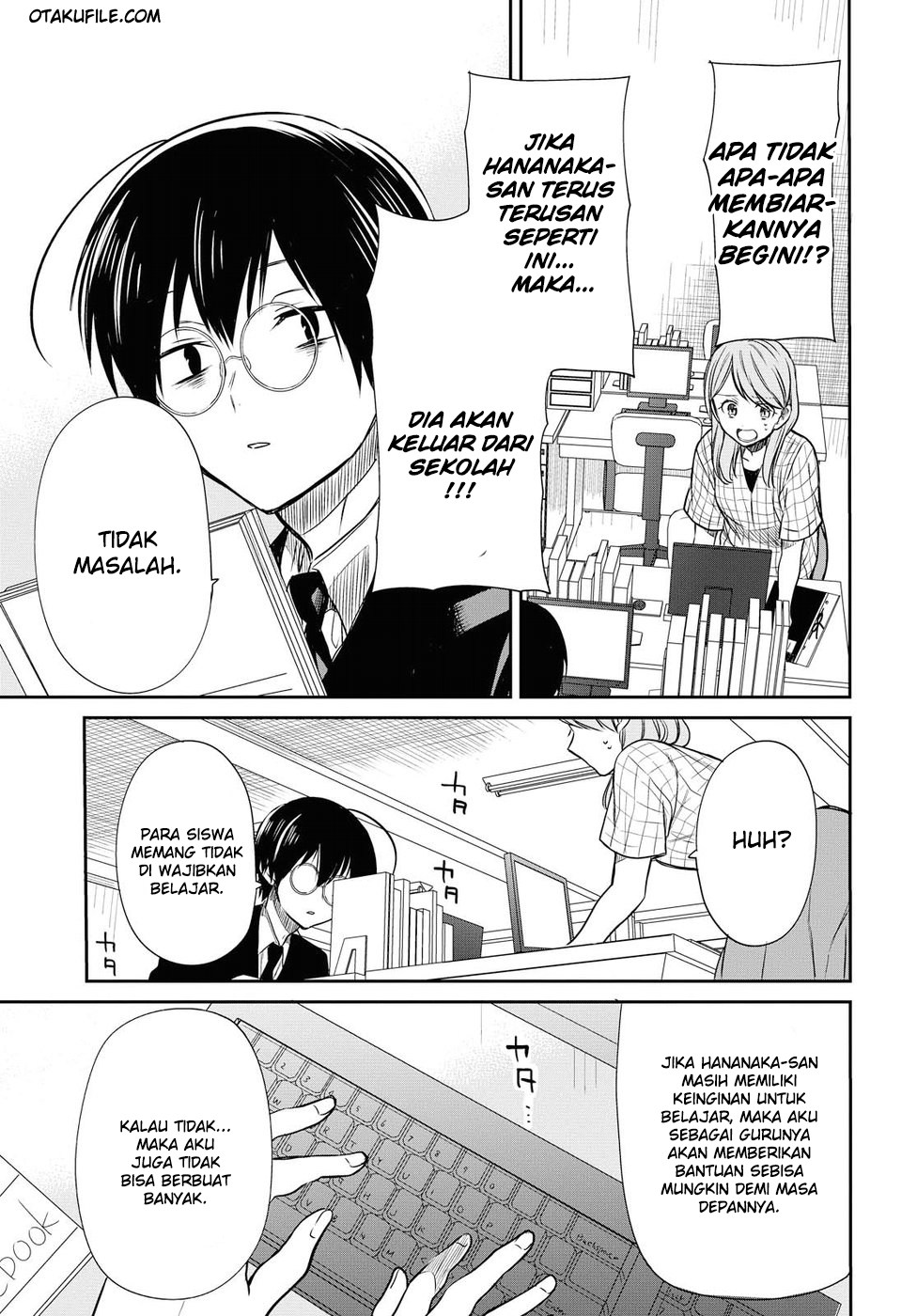 1-nen A-gumi no Monster chapter 8 halaman 25
