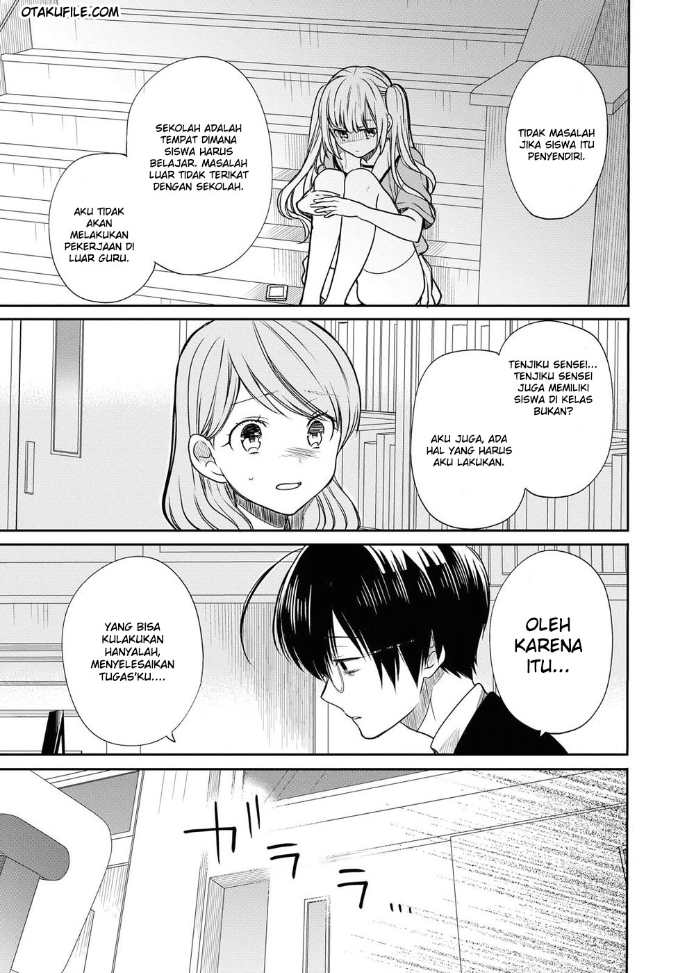 1-nen A-gumi no Monster chapter 8 halaman 27