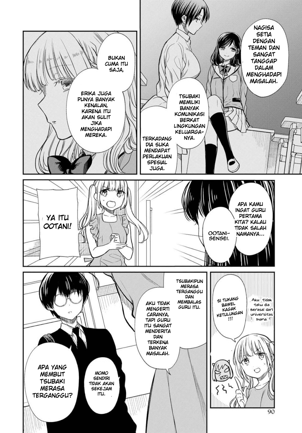 1-nen A-gumi no Monster chapter 19 halaman 17
