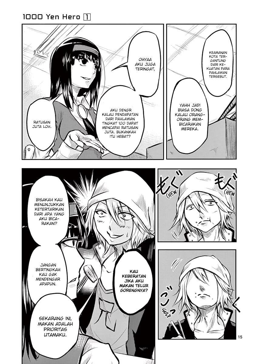 1000 Yen Hero chapter 1 halaman 17