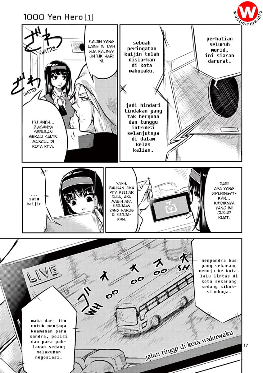 1000 Yen Hero chapter 1 halaman 19