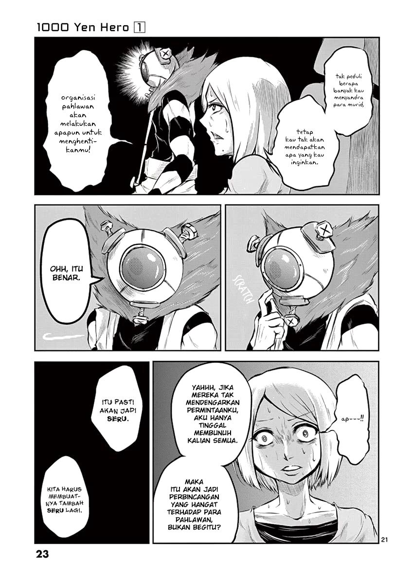 1000 Yen Hero chapter 1 halaman 23