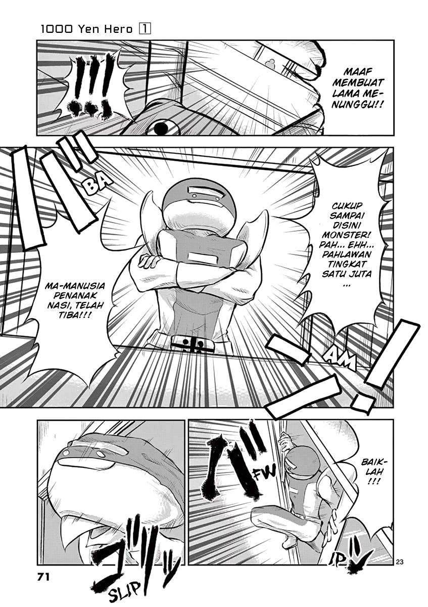 1000 Yen Hero chapter 2 halaman 24