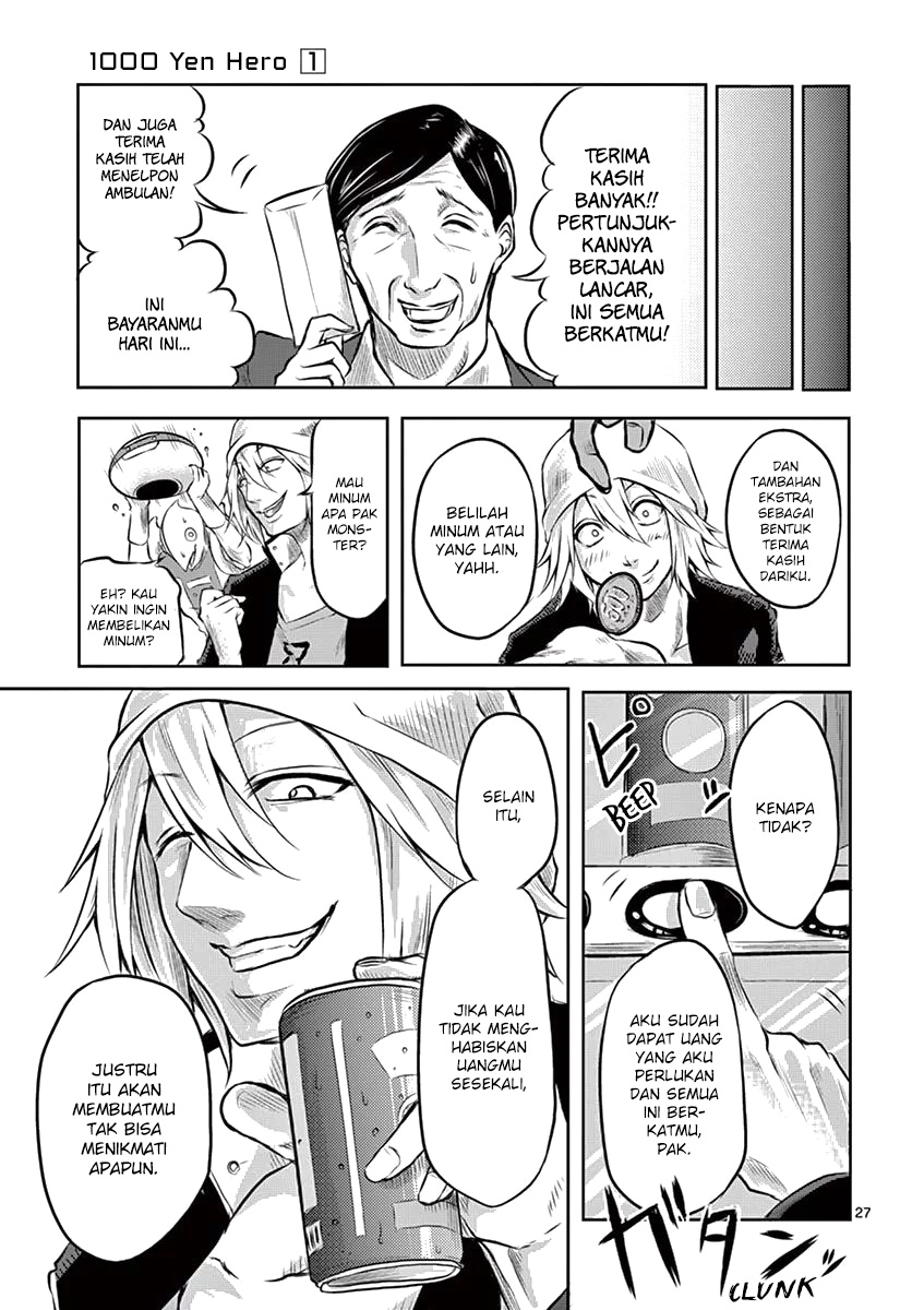 1000 Yen Hero chapter 2 halaman 28