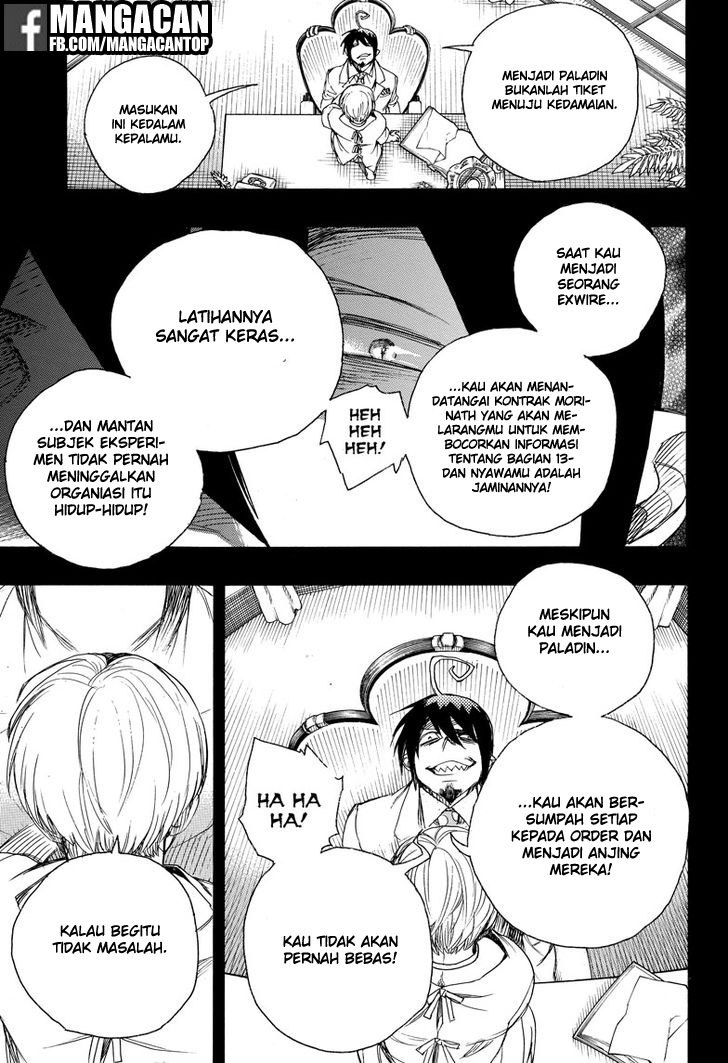 Ao No Exorcist chapter 101 halaman 23