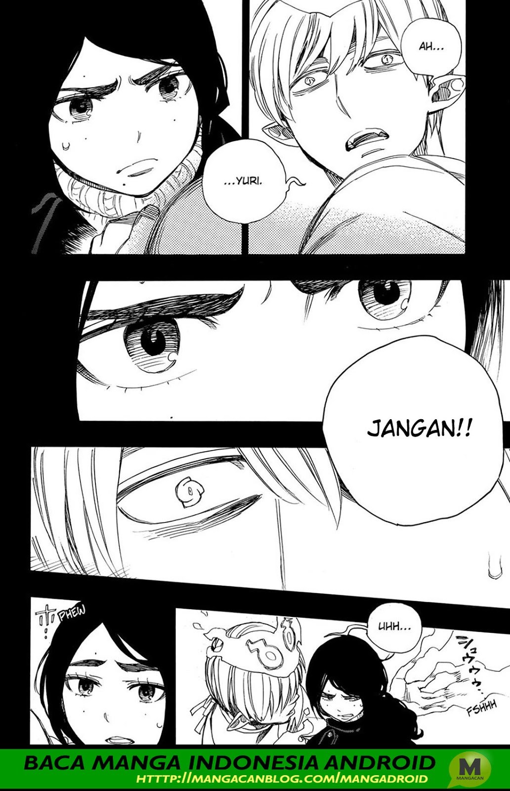 Ao No Exorcist chapter 105 halaman 10
