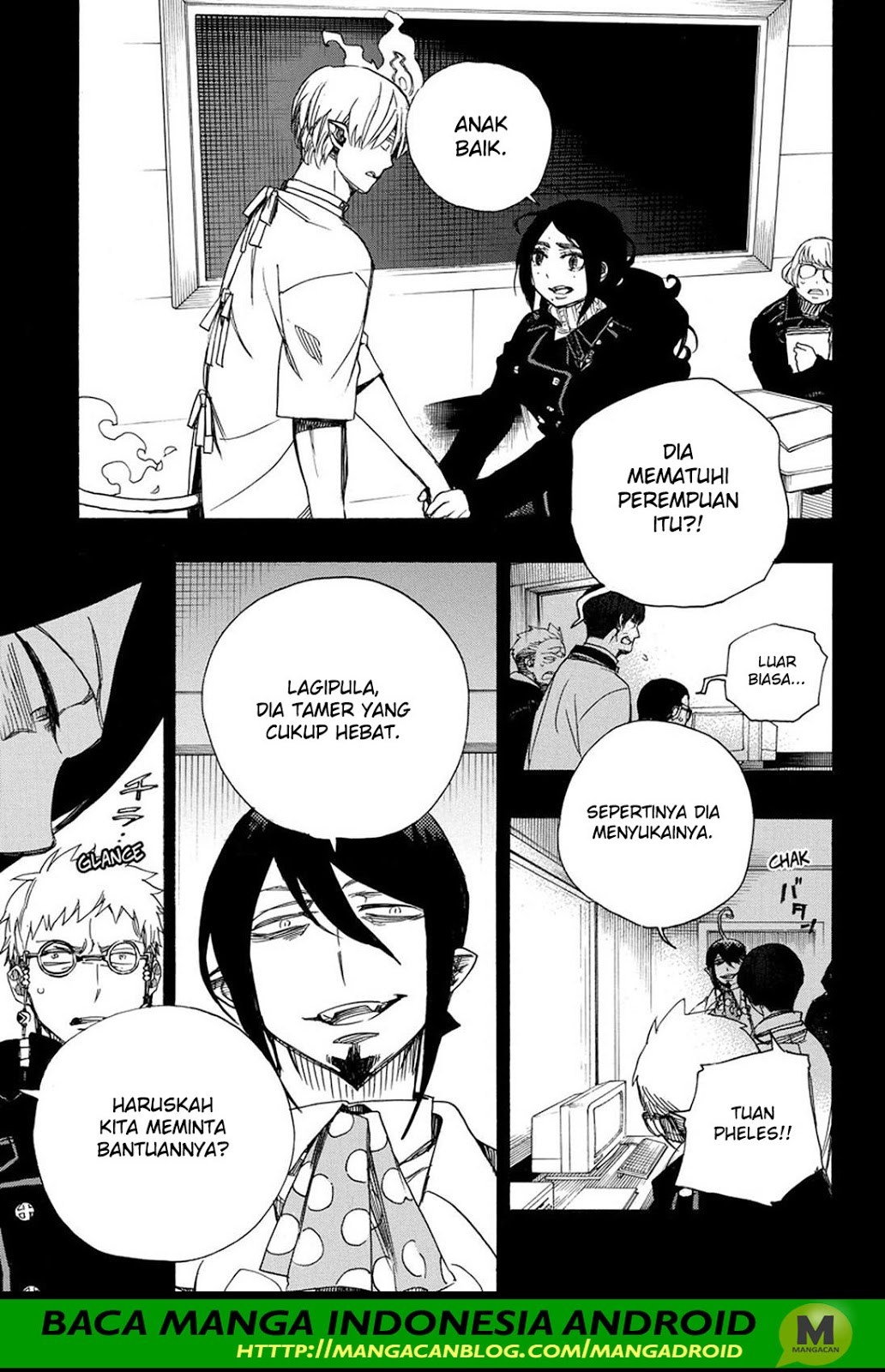 Ao No Exorcist chapter 105 halaman 11