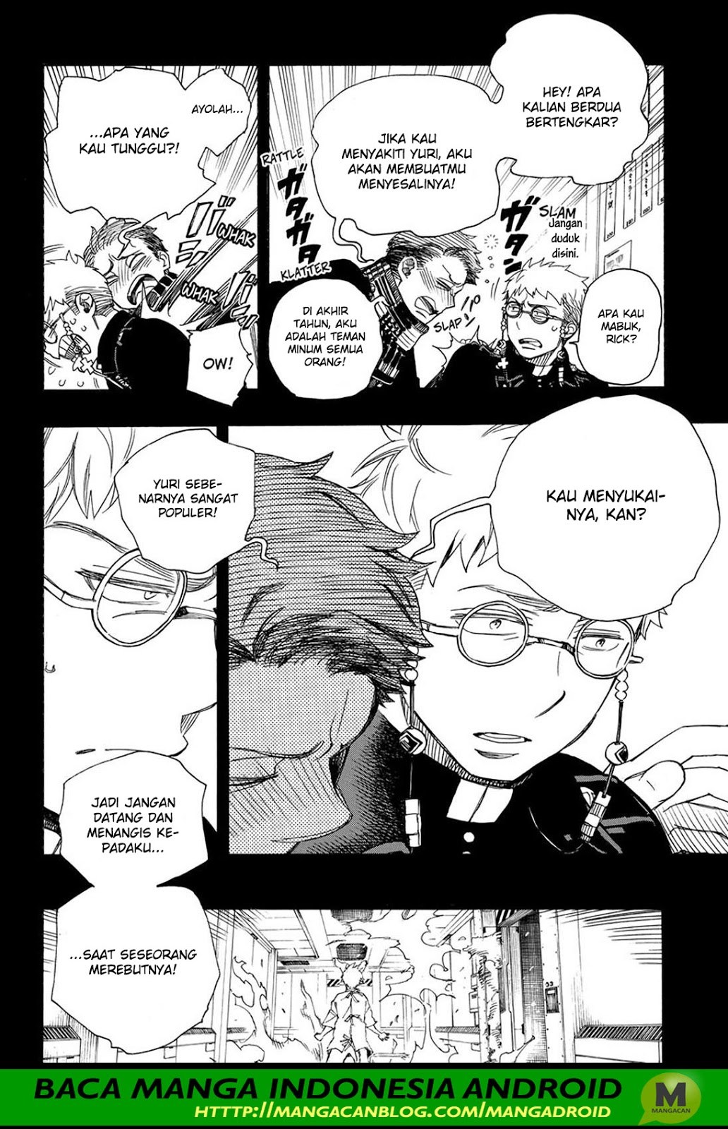 Ao No Exorcist chapter 105 halaman 16