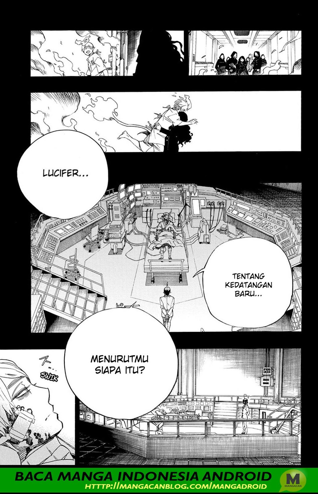 Ao No Exorcist chapter 105 halaman 17
