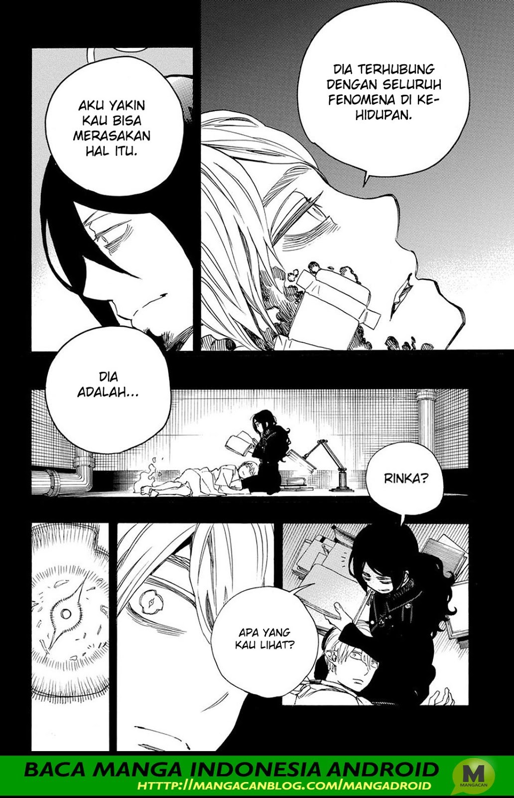 Ao No Exorcist chapter 105 halaman 18