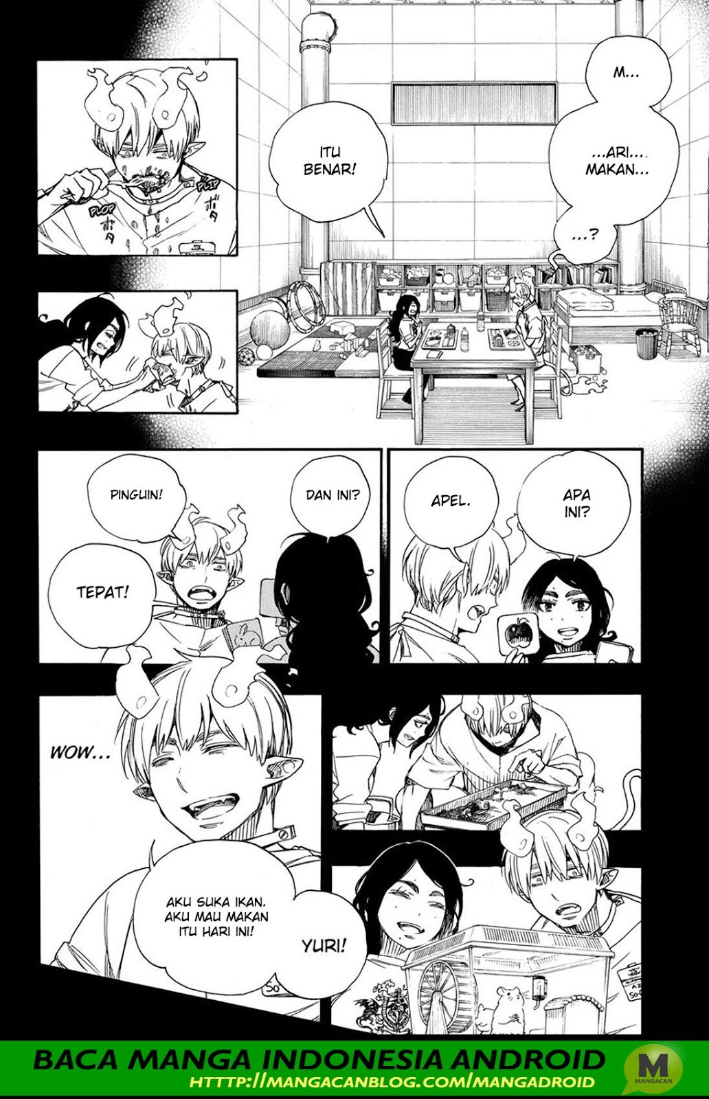 Ao No Exorcist chapter 105 halaman 20