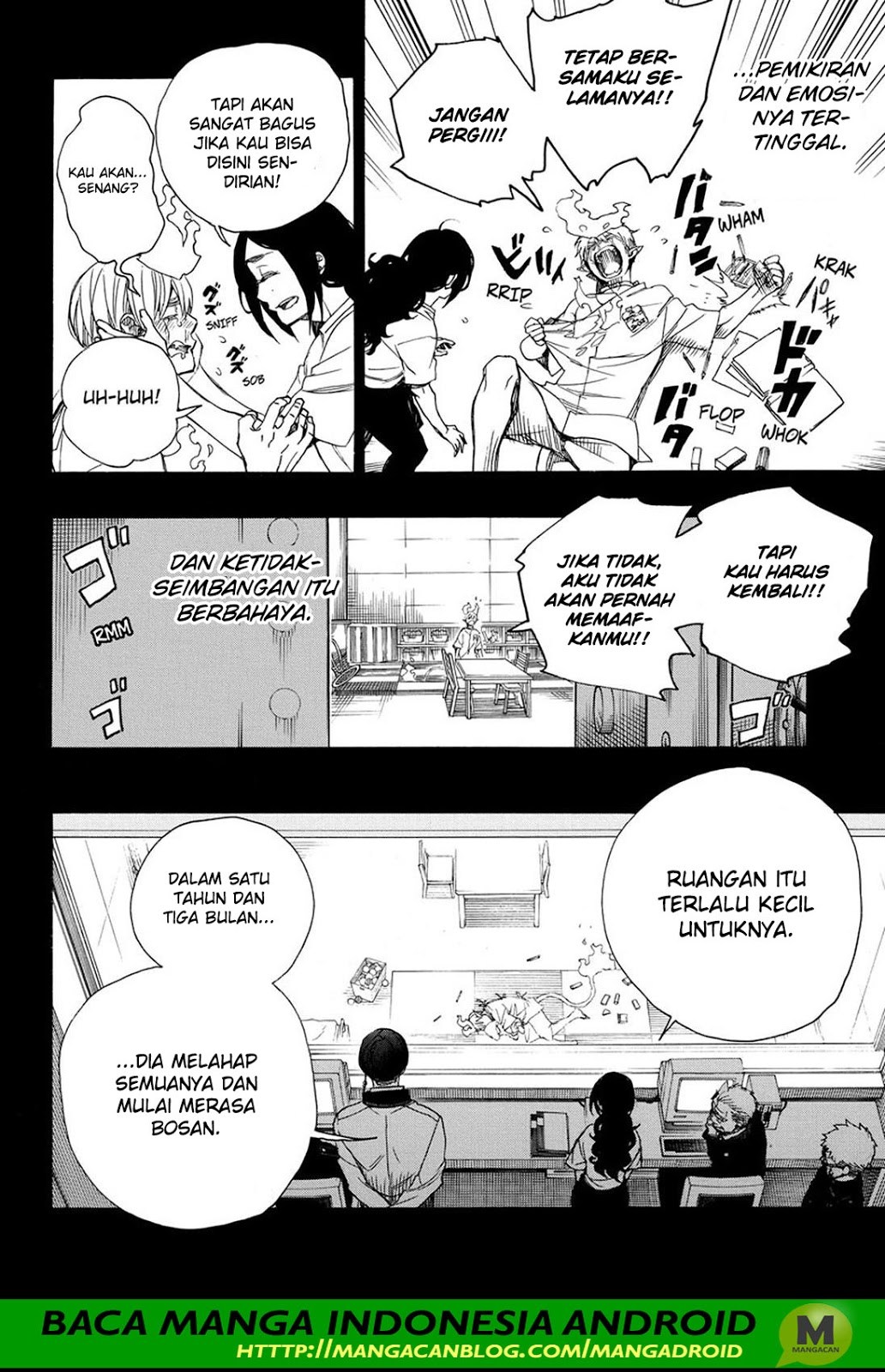 Ao No Exorcist chapter 105 halaman 22