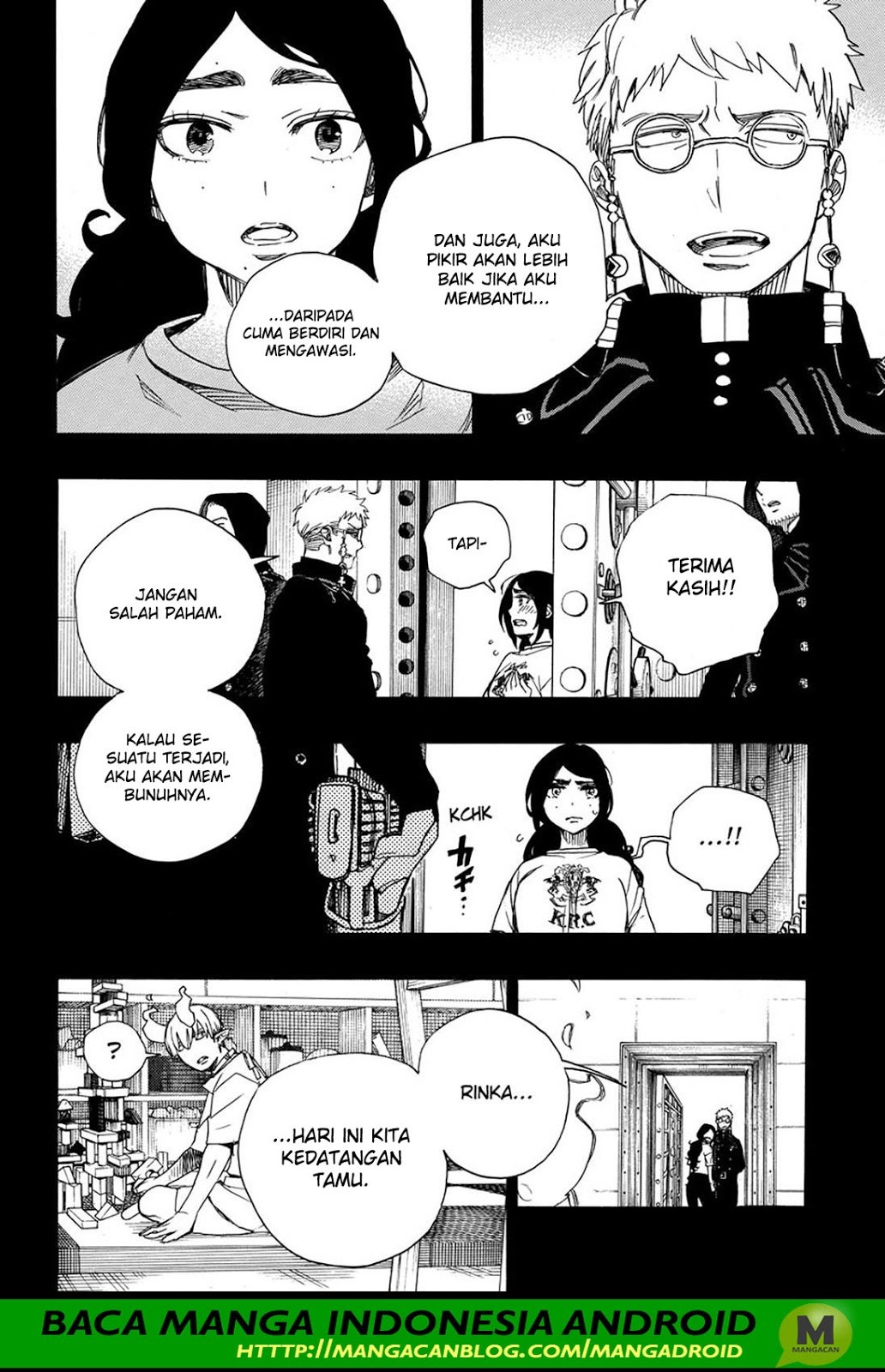 Ao No Exorcist chapter 105 halaman 24