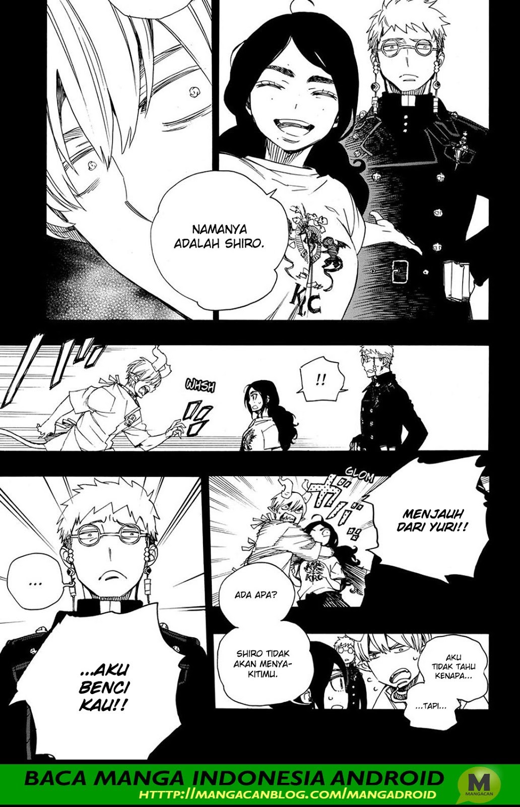 Ao No Exorcist chapter 105 halaman 25