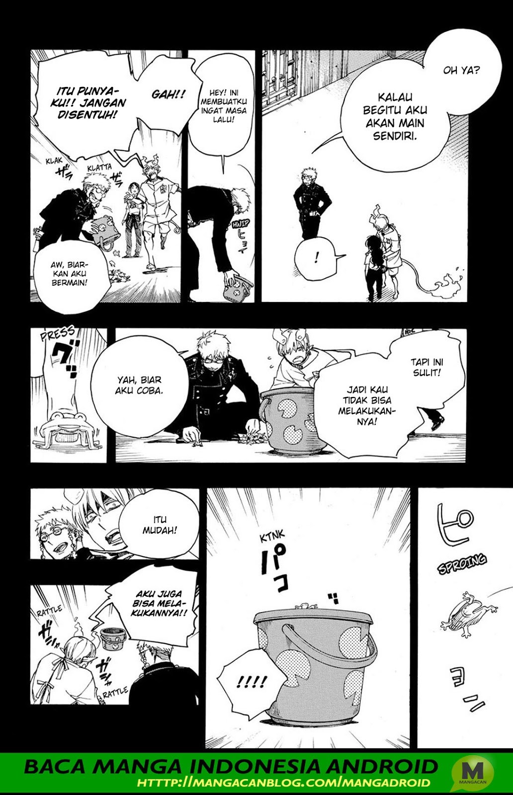 Ao No Exorcist chapter 105 halaman 26