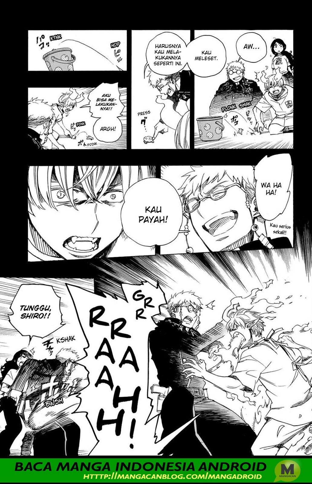 Ao No Exorcist chapter 105 halaman 27