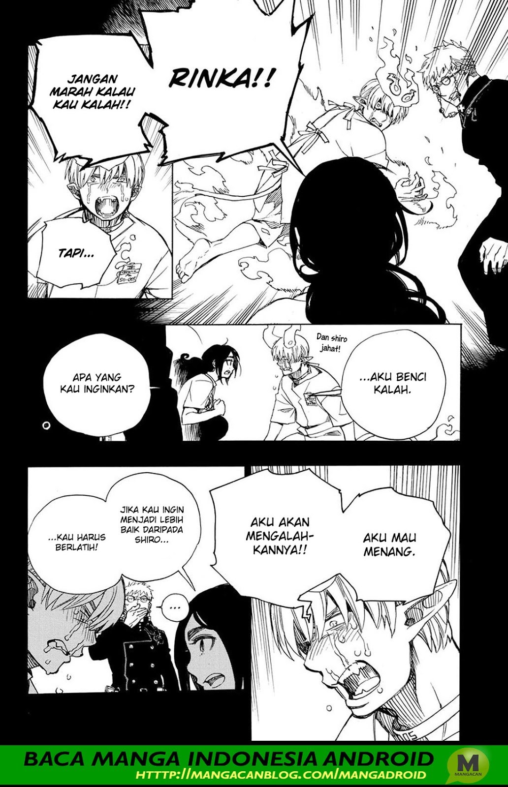 Ao No Exorcist chapter 105 halaman 28