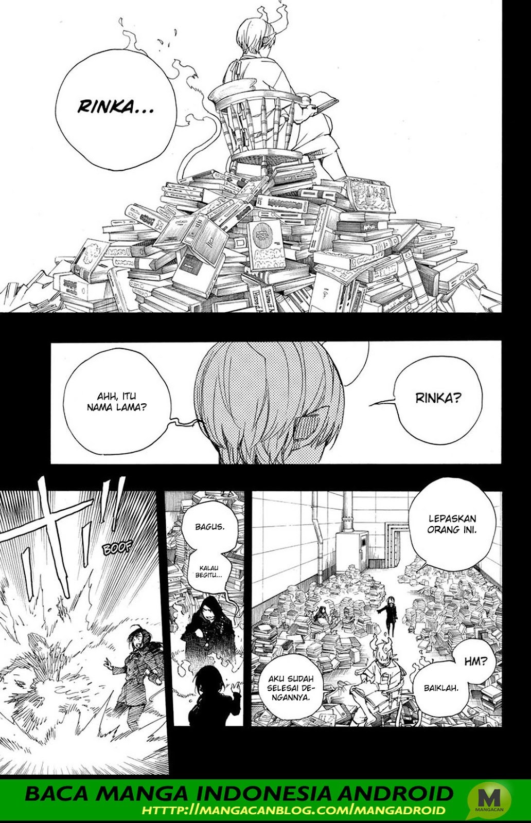 Ao No Exorcist chapter 105 halaman 33