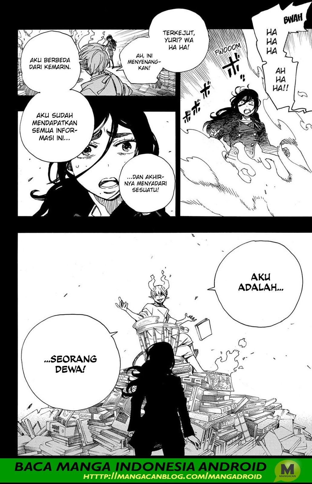 Ao No Exorcist chapter 105 halaman 34