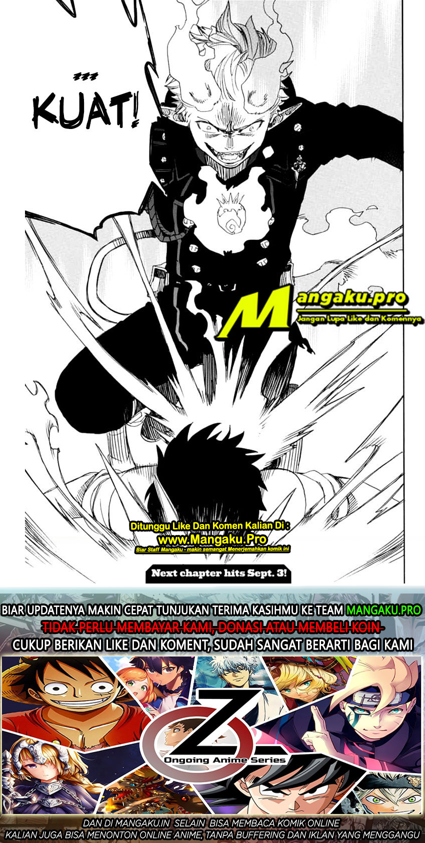 Ao No Exorcist chapter 123 halaman 36