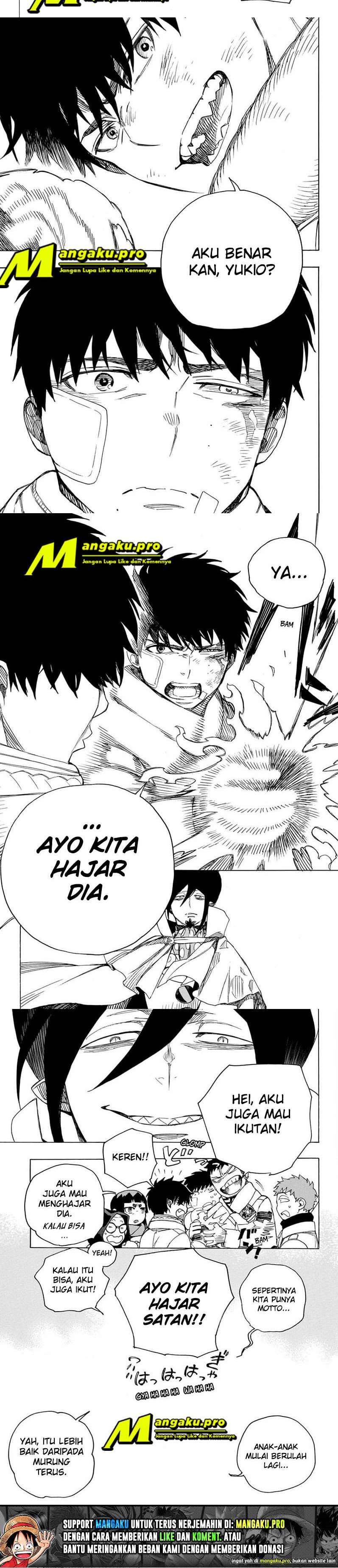 Ao No Exorcist chapter 130.2 halaman 5