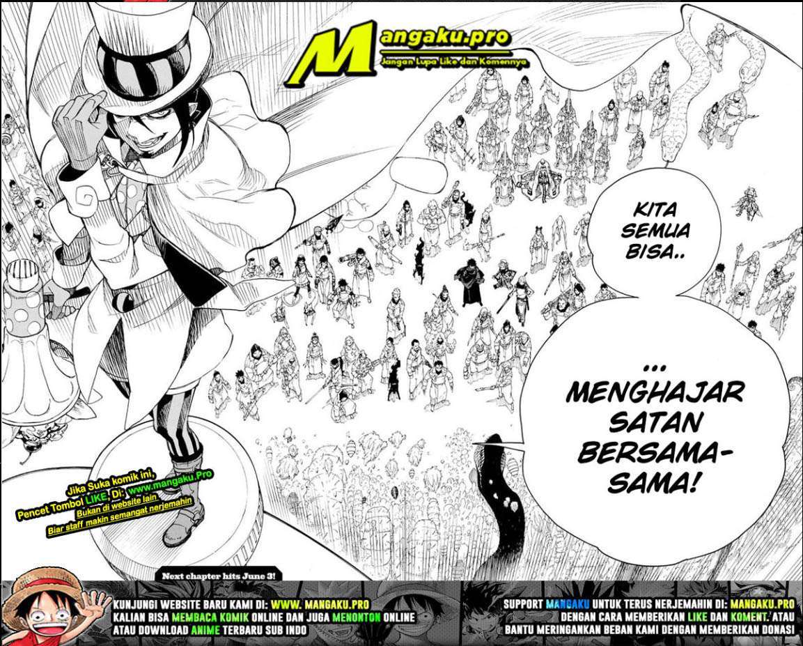 Ao No Exorcist chapter 130.2 halaman 6