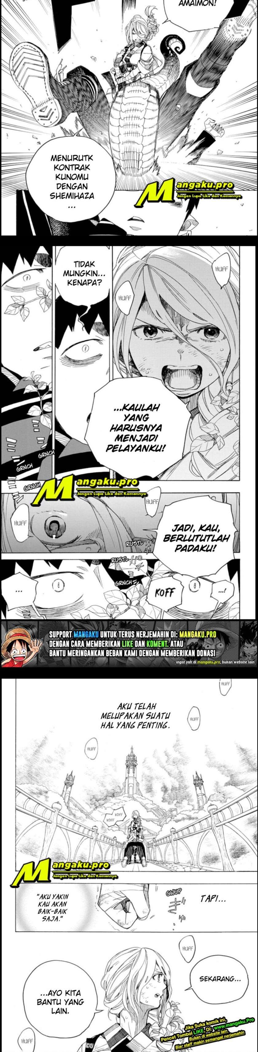 Ao No Exorcist chapter 131.1 halaman 6