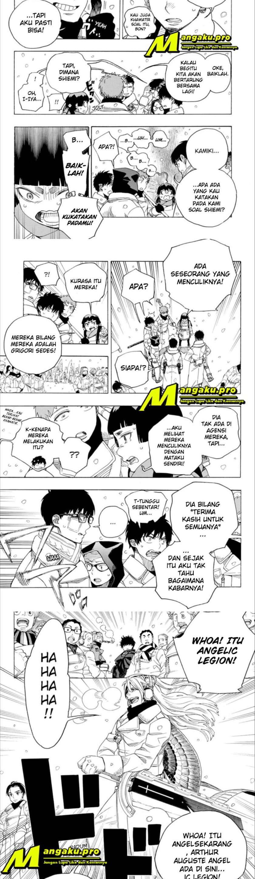 Ao No Exorcist chapter 131.2 halaman 4