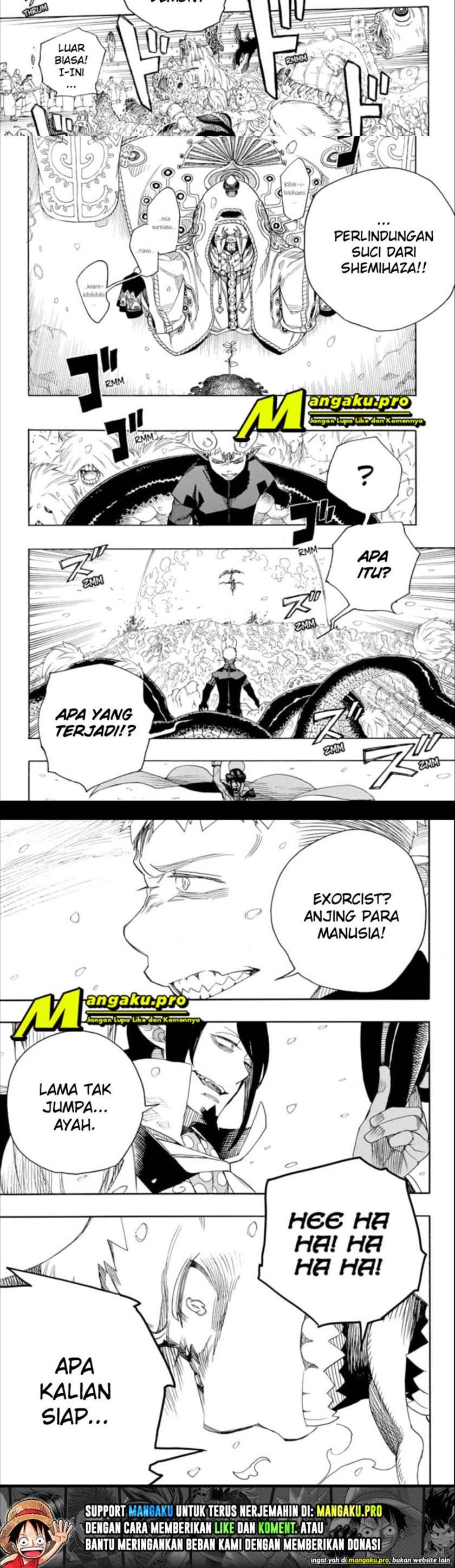 Ao No Exorcist chapter 131.2 halaman 8