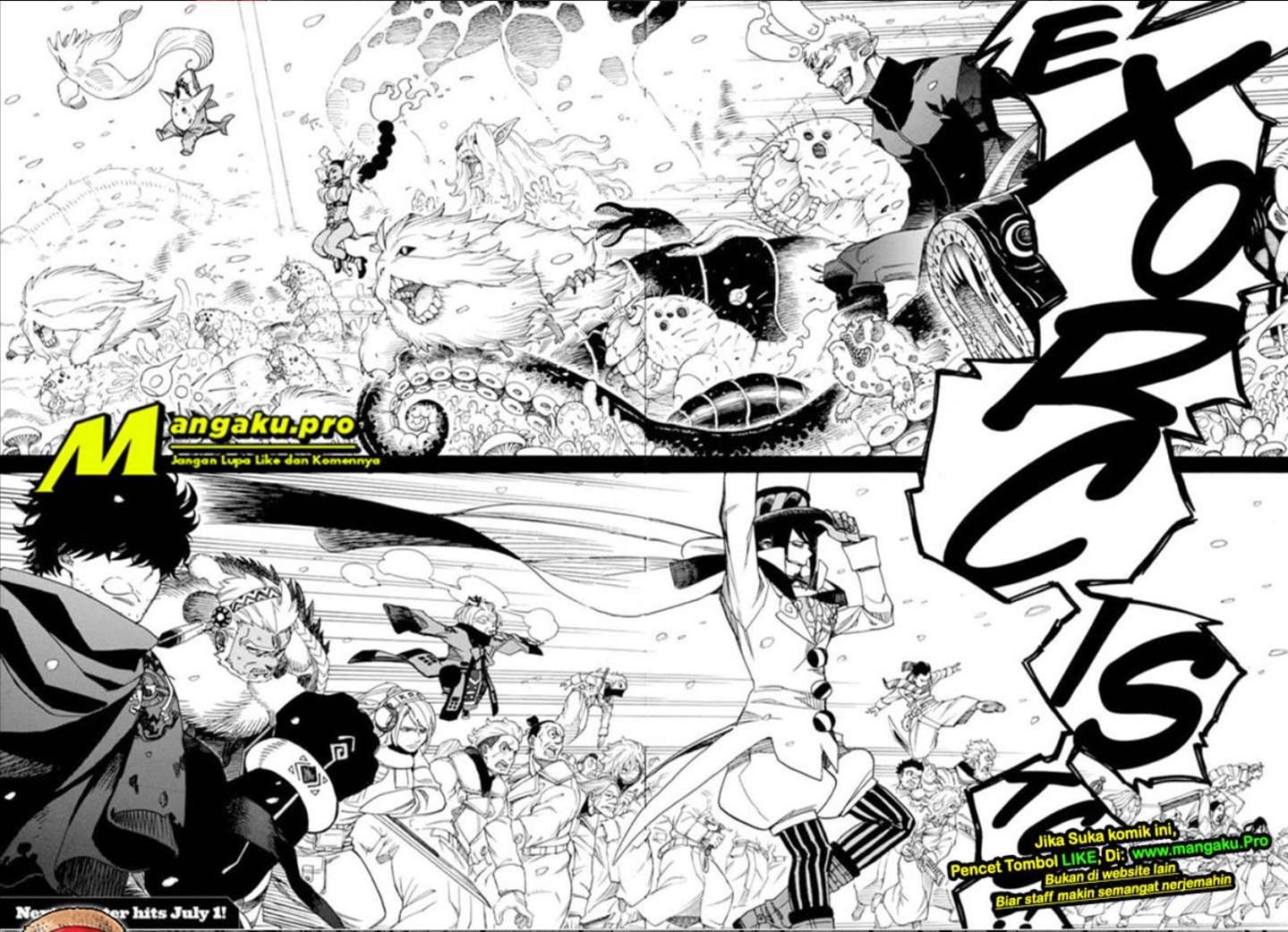 Ao No Exorcist chapter 131.2 halaman 9