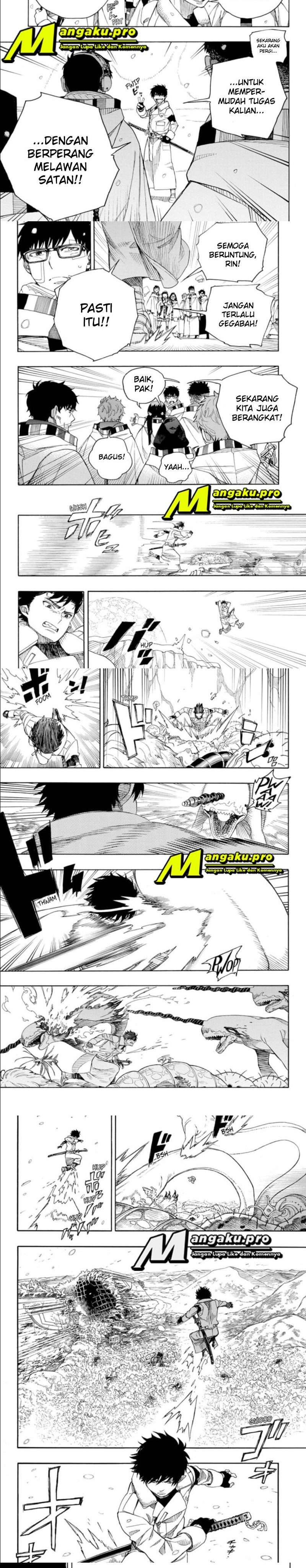 Ao No Exorcist chapter 132 halaman 7