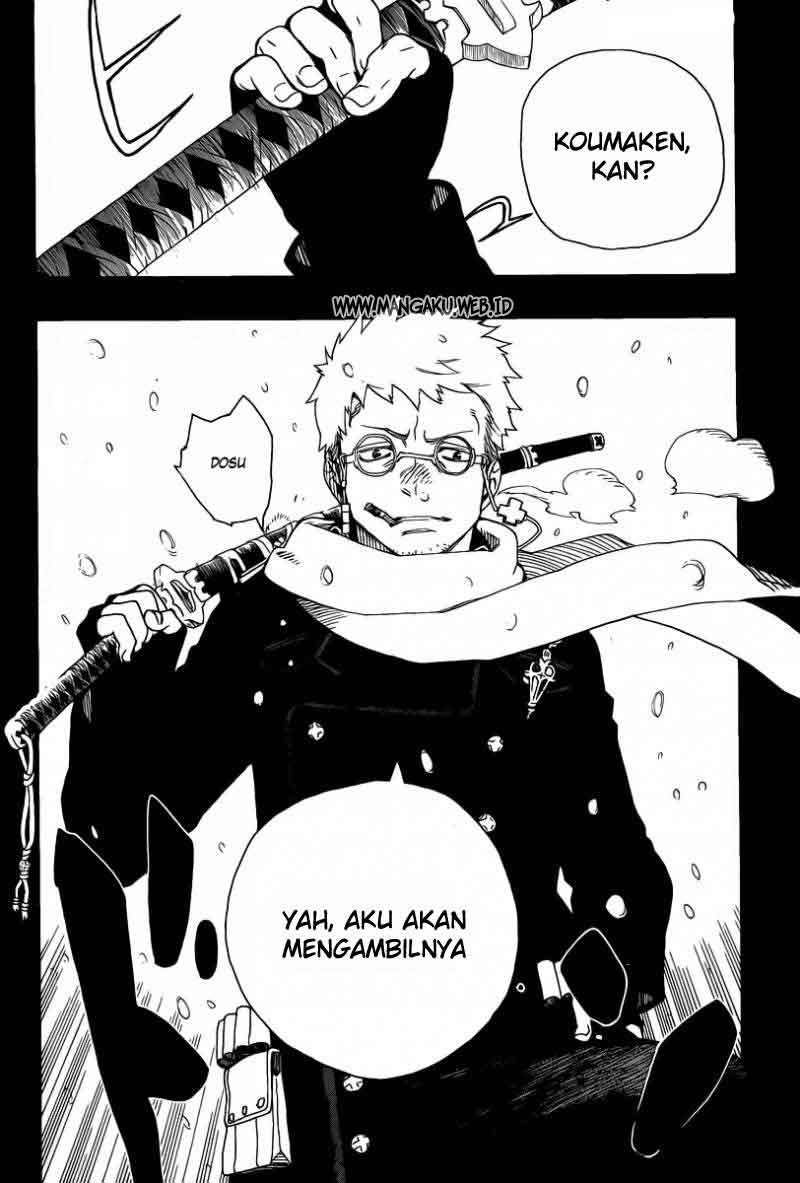 Ao No Exorcist chapter 23 halaman 28