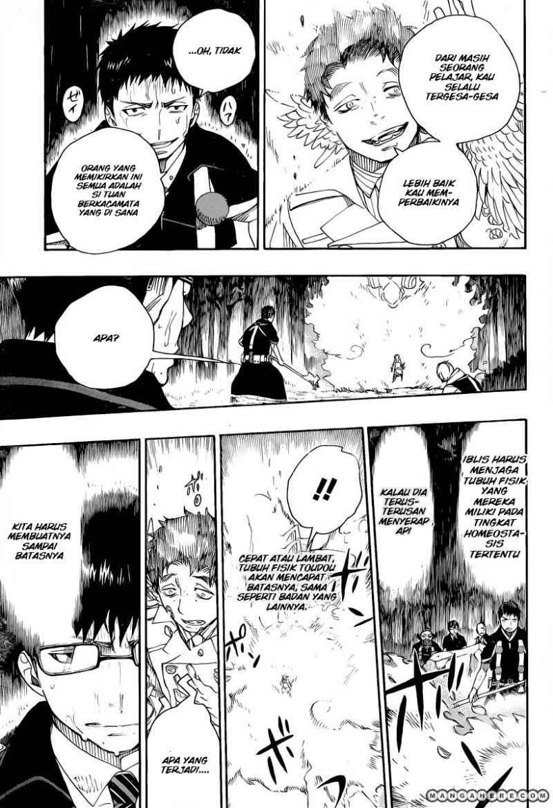Ao No Exorcist chapter 31 halaman 22