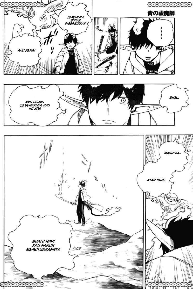 Ao No Exorcist chapter 33 halaman 23