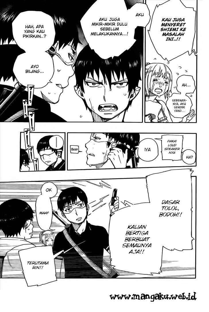 Ao No Exorcist chapter 36 halaman 8