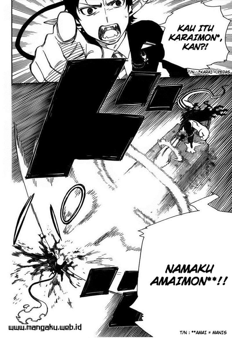 Ao No Exorcist chapter 39 halaman 29