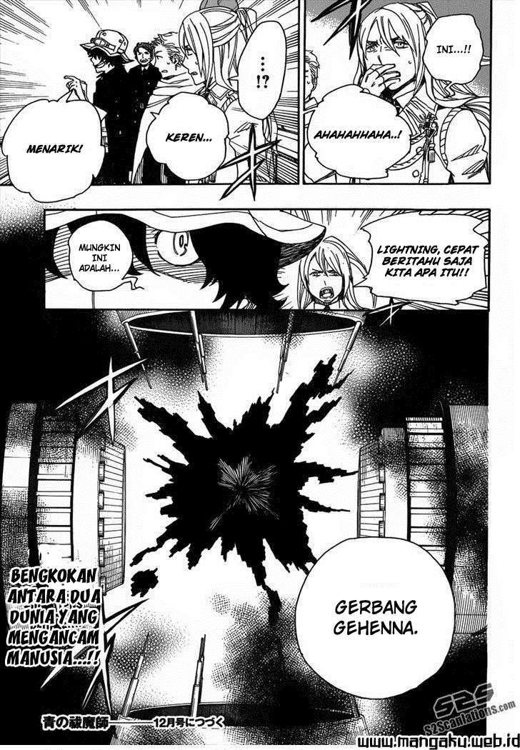 Ao No Exorcist chapter 39 halaman 36