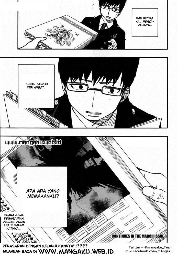 Ao No Exorcist chapter 42 halaman 20