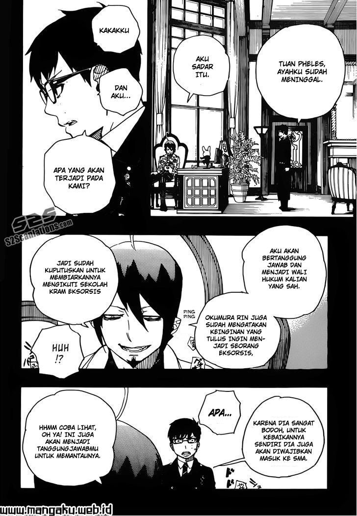 Ao No Exorcist chapter 44 halaman 23