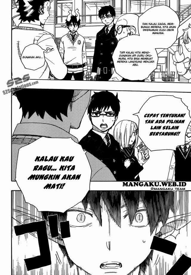 Ao No Exorcist chapter 55 halaman 16