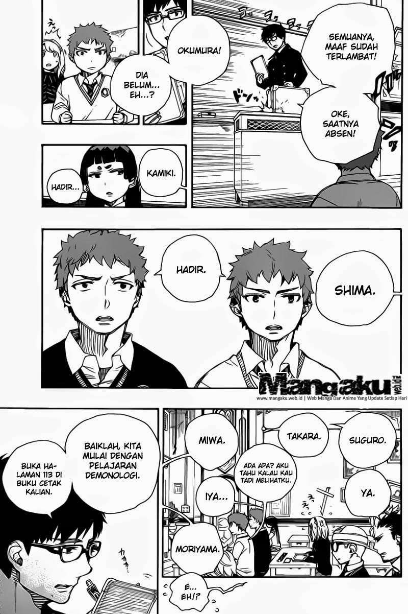 Ao No Exorcist chapter 65 halaman 22