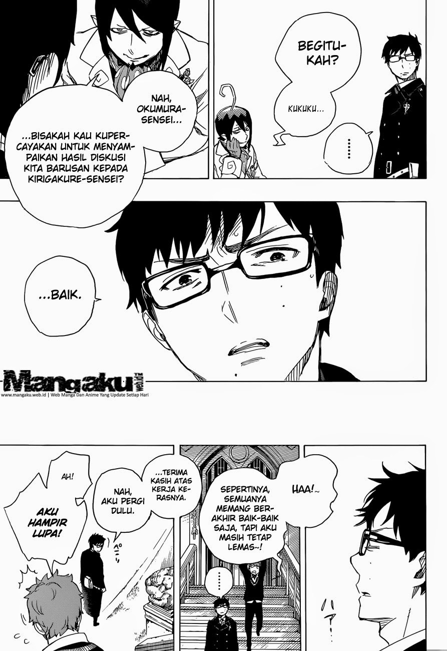 Ao No Exorcist chapter 66 halaman 33
