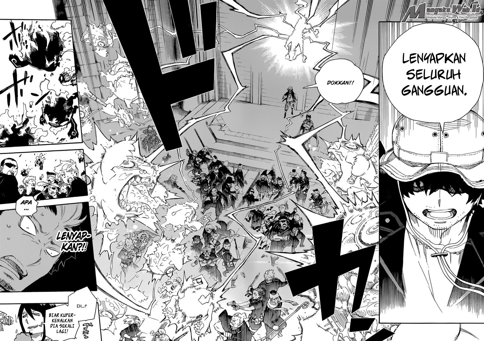 Ao No Exorcist chapter 70 halaman 17