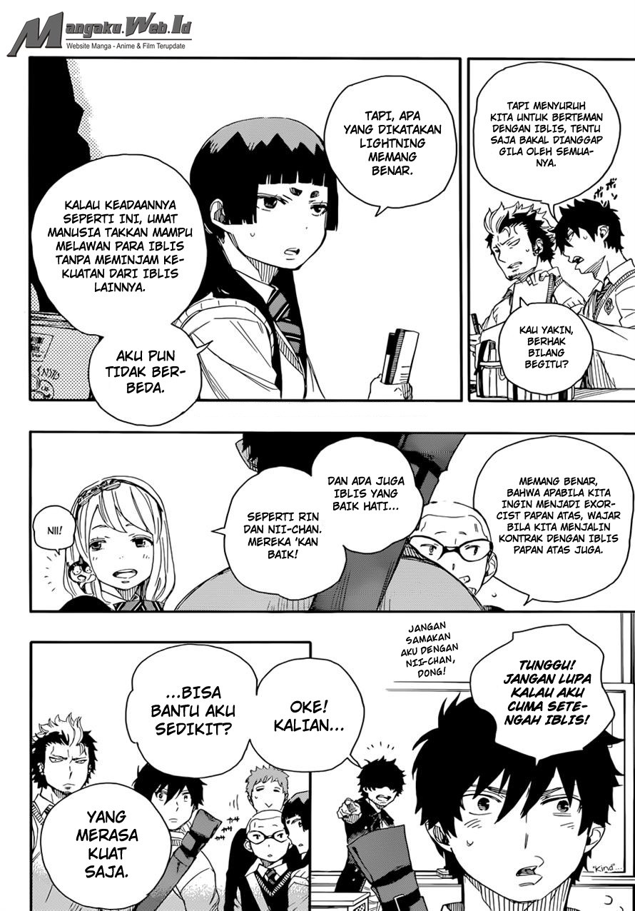 Ao No Exorcist chapter 70 halaman 22